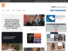 Tablet Screenshot of bestagencysites.com